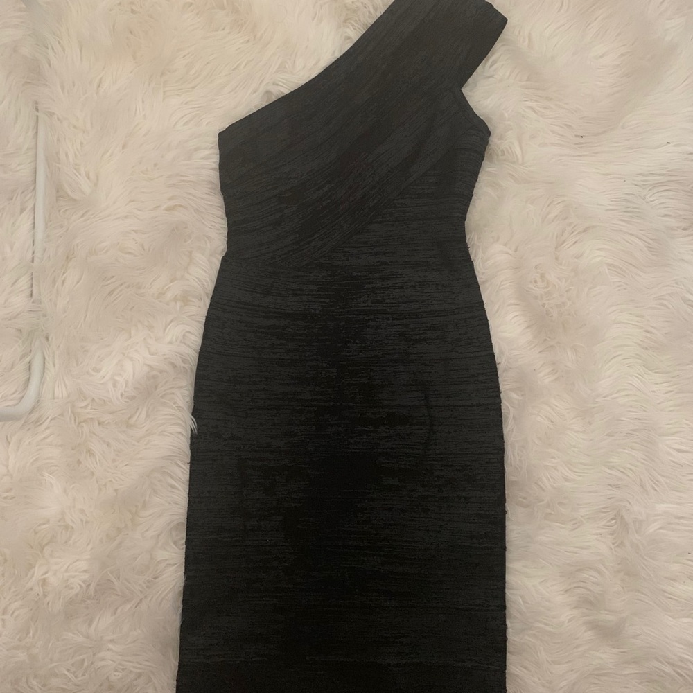 Herve Leger Small Black Bandage Dress